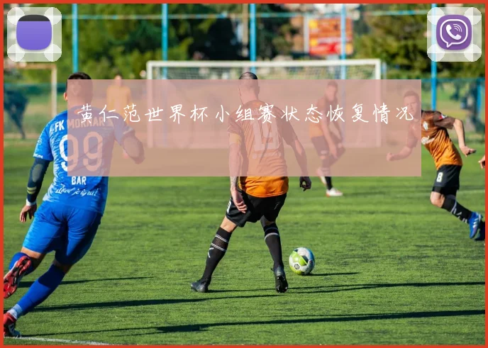 黄仁范世界杯小组赛状态恢复情况